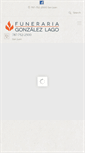 Mobile Screenshot of funerariagonzalezlago.com